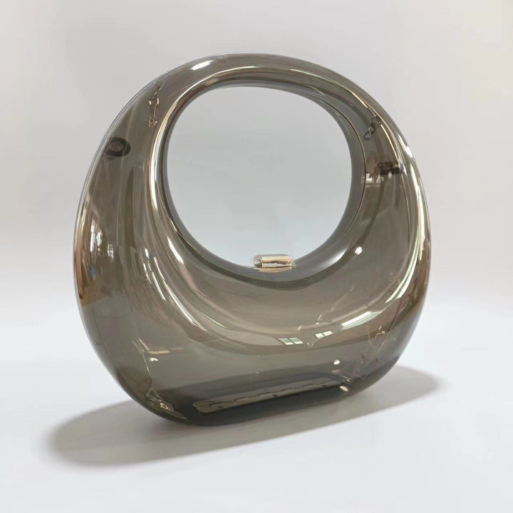 round top-handle acrylic handbag - Errolyn