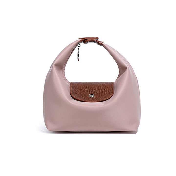 Blush Mini Crescent Handbag – LUNÉA