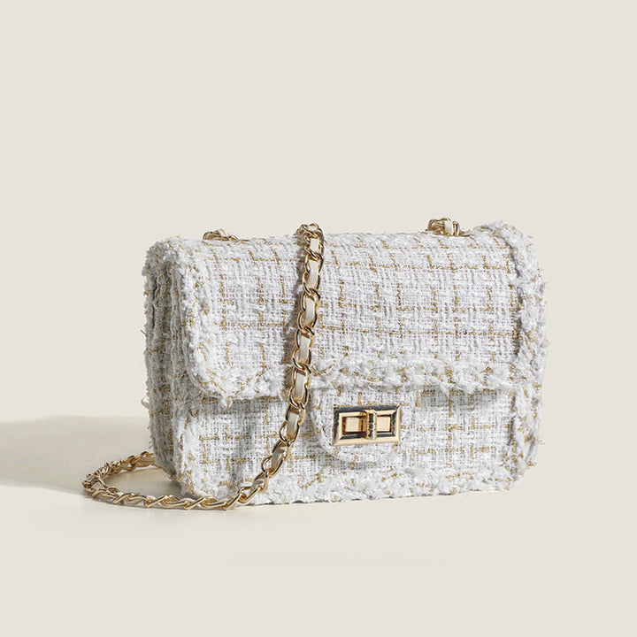 Luxury Tweed Chain Bag - Classic