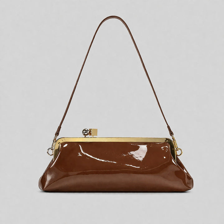 Luxury Gold Frame Clutch Shoulder Bag-TIAMMO