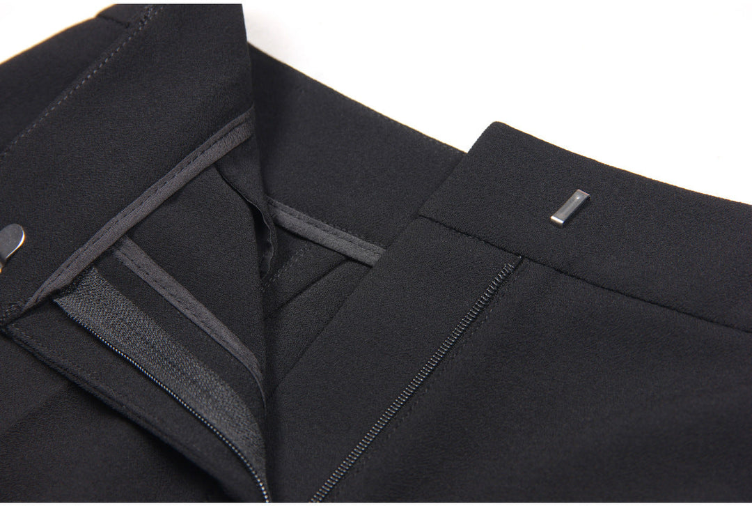 tailored pantsuit with pearl-embellished blazer – NOVALKI