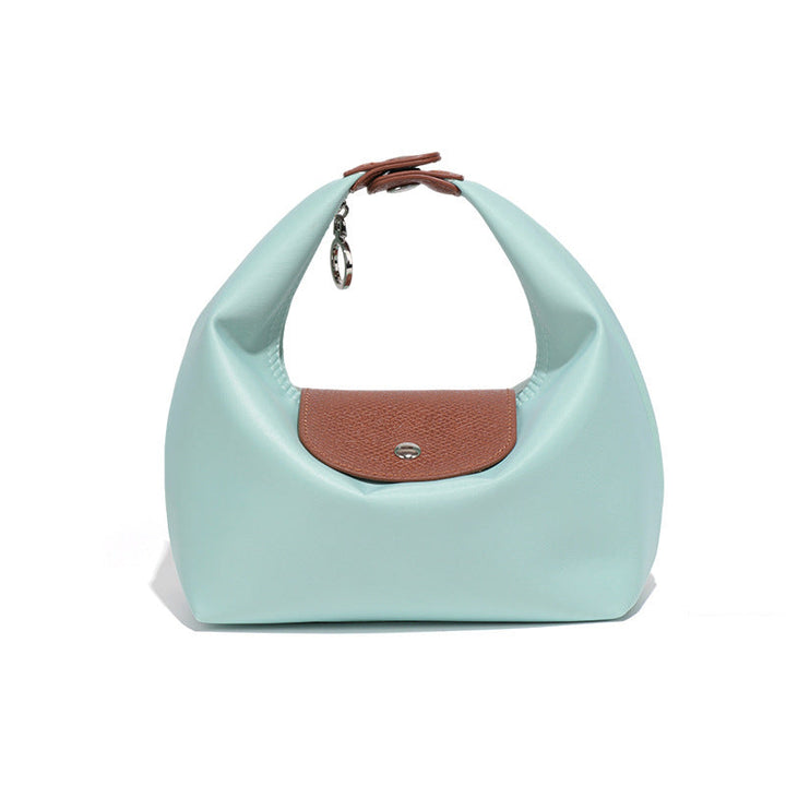 Blush Mini Crescent Handbag – LUNÉA