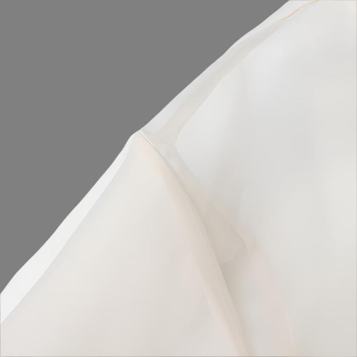 White blouse with floral design - Celtam