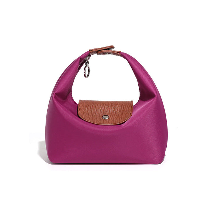 Blush Mini Crescent Handbag – LUNÉA