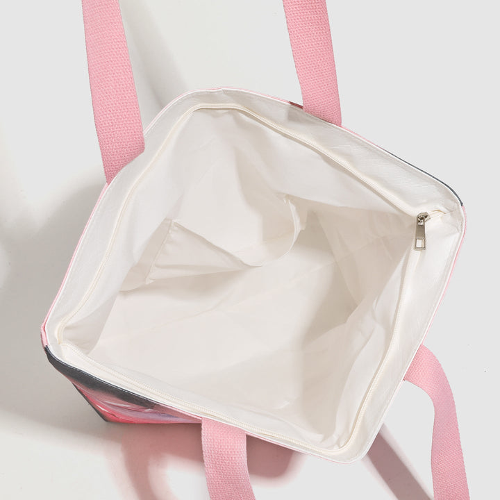 Printed Artistic Tote Bag - ROSÉVA