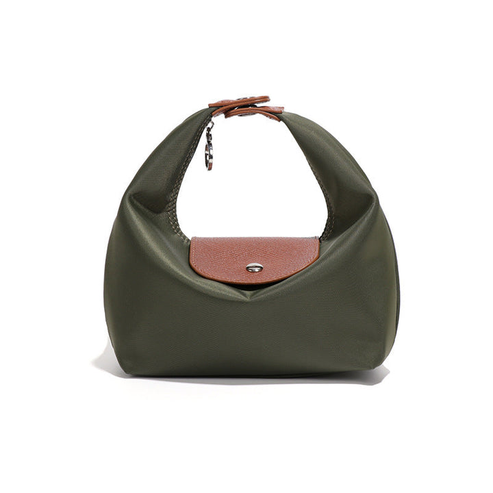 Blush Mini Crescent Handbag – LUNÉA