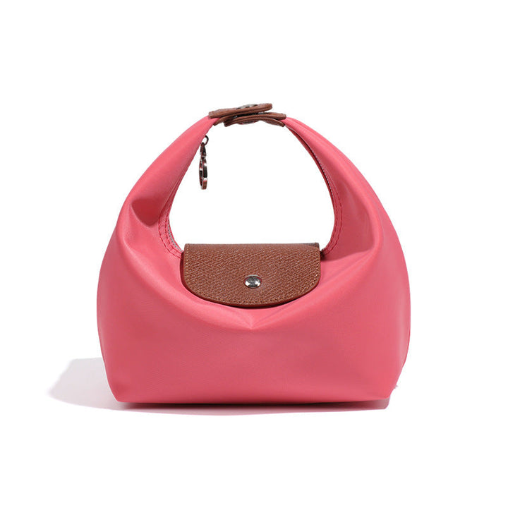Blush Mini Crescent Handbag – LUNÉA