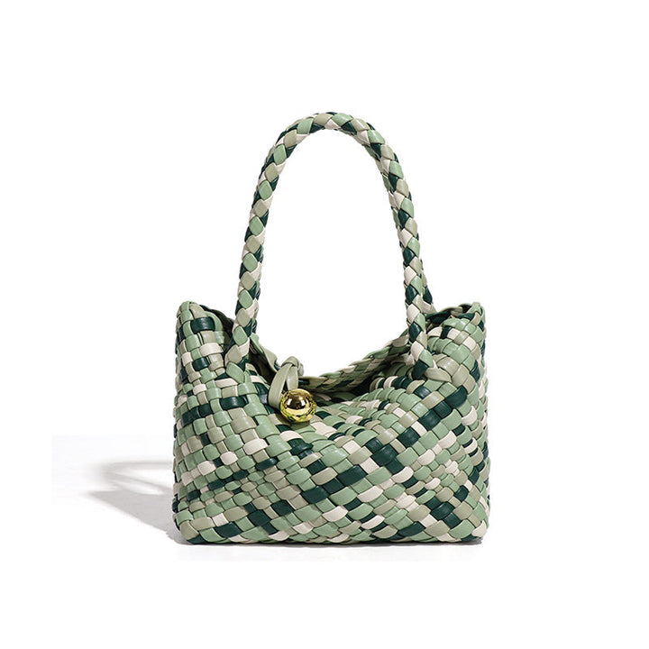Woven Mini Shoulder Bag – SAGE