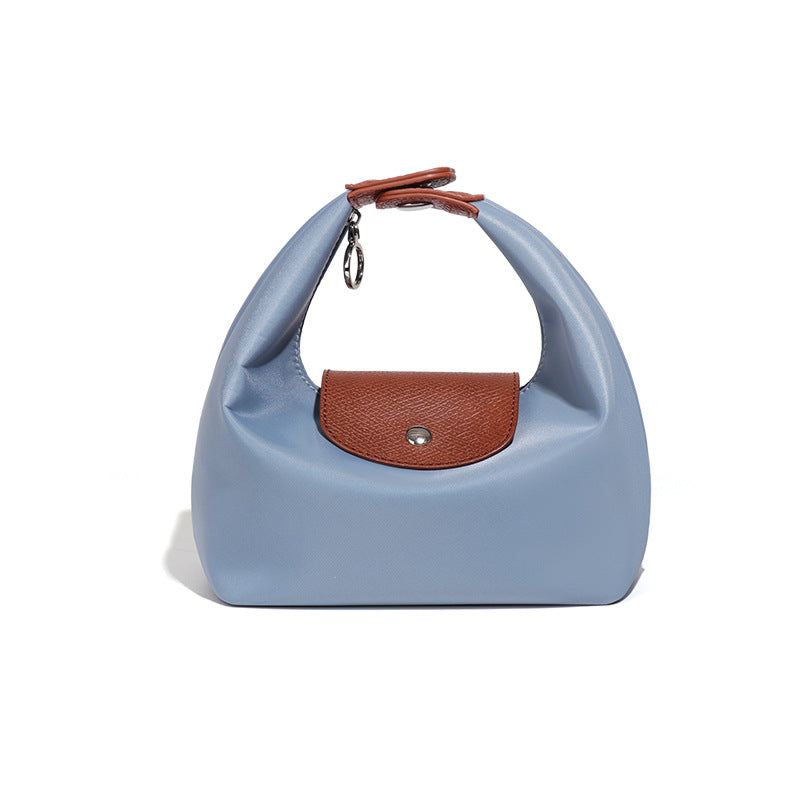 Blush Mini Crescent Handbag – LUNÉA