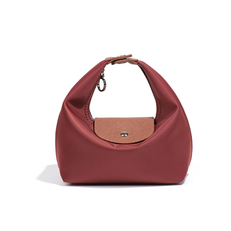 Blush Mini Crescent Handbag – LUNÉA