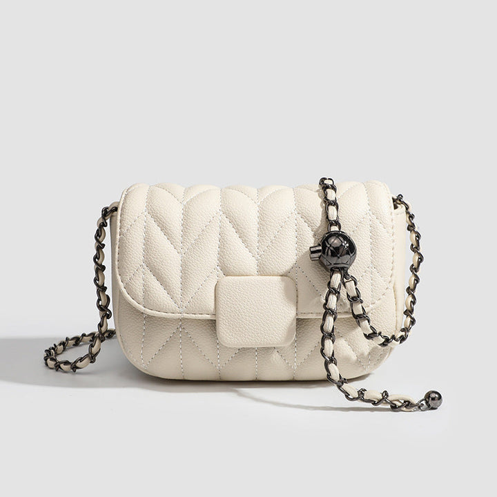 Quilted Chain Crossbody Bag - Classic