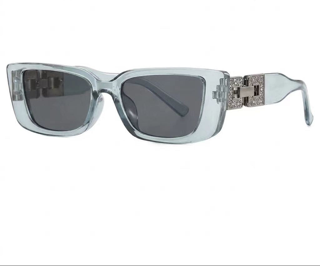 Golden Accent Square Sunglasses – BLUSH