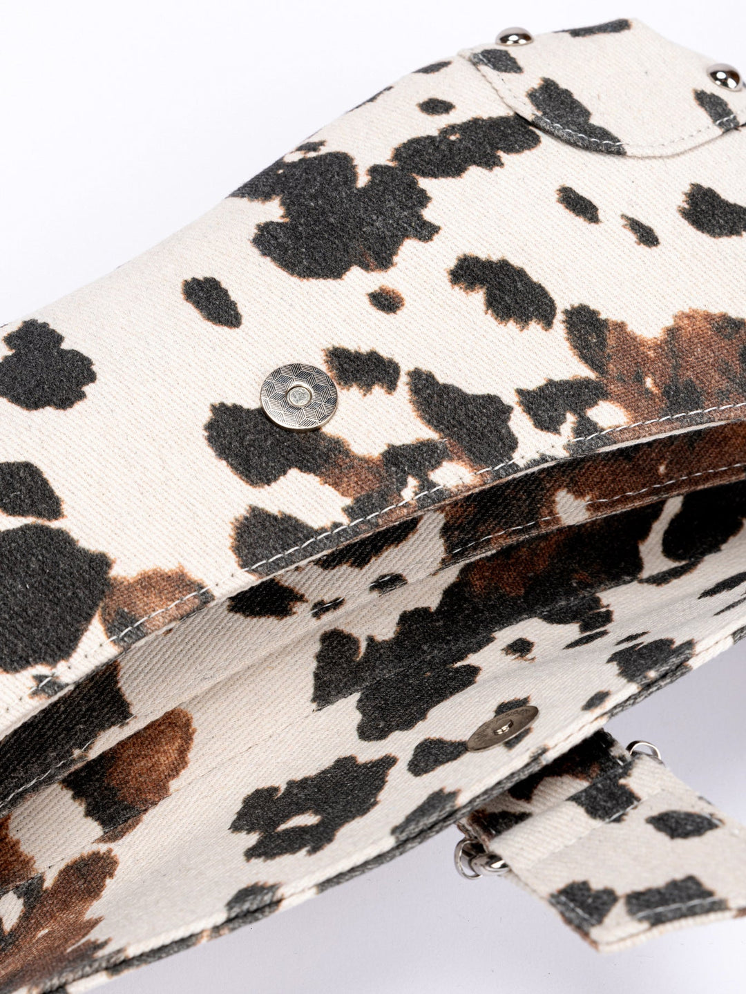 Cow Print Mini Shoulder Bag - Urban