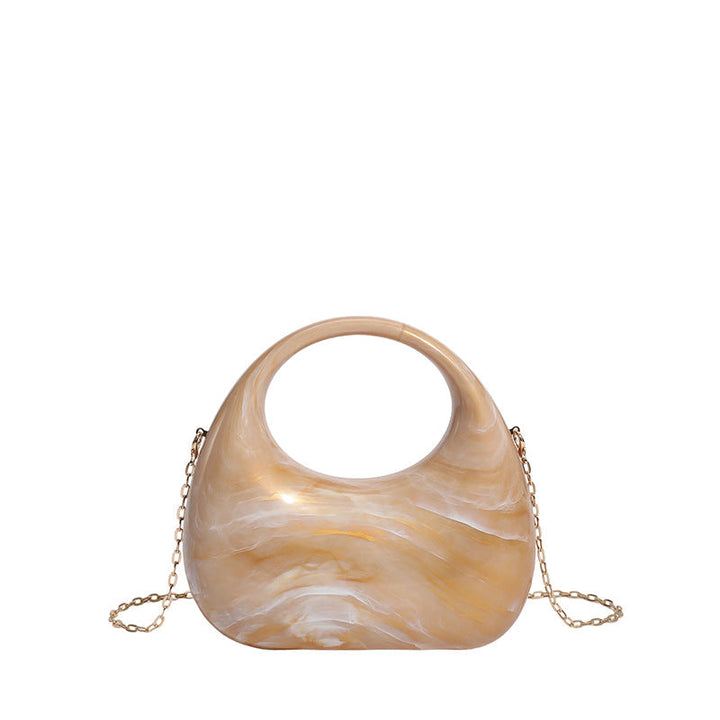Sky Blue Marble Acrylic Mini Bag – AZURÉA