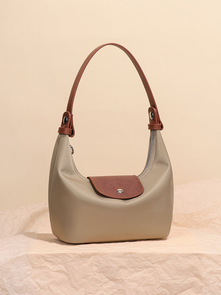 Blush Mini Crescent Handbag – LUNÉA