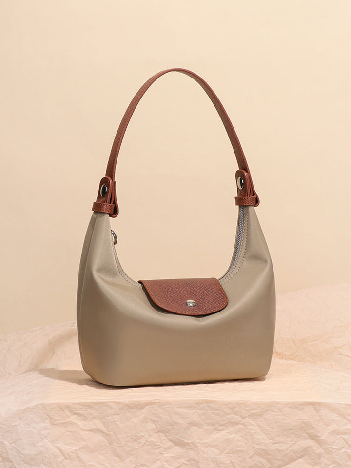 Blush Mini Crescent Handbag – LUNÉA
