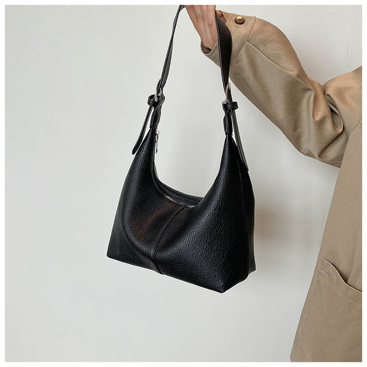 Mini Leather Hobo Shoulder Bag – SIENNA