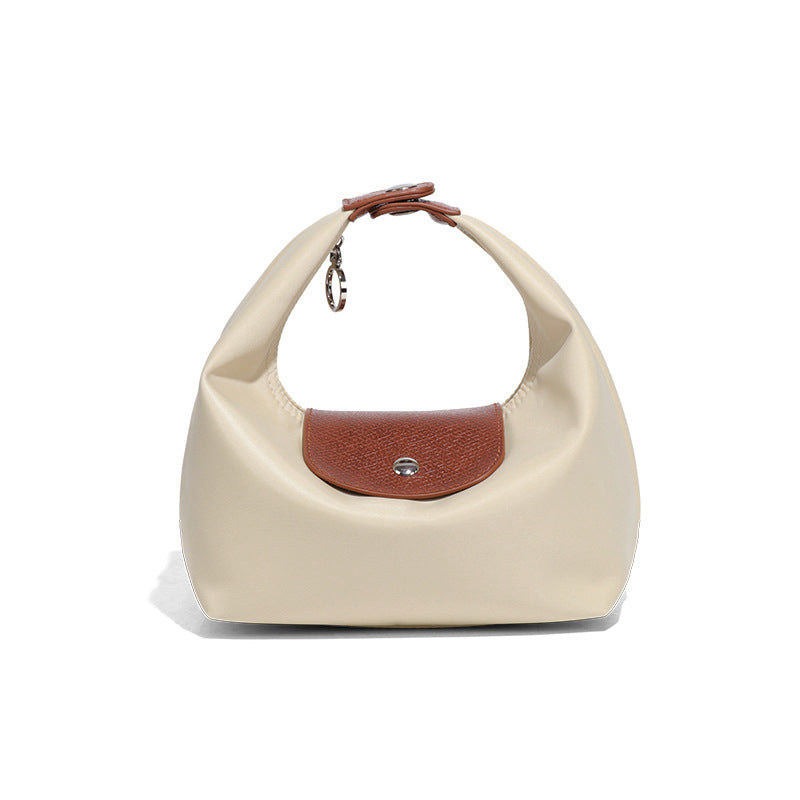 Blush Mini Crescent Handbag – LUNÉA