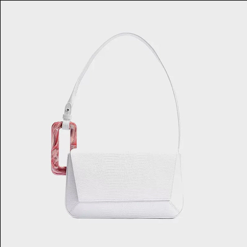Elegant Sapphire Shoulder Bag - AZURÉ