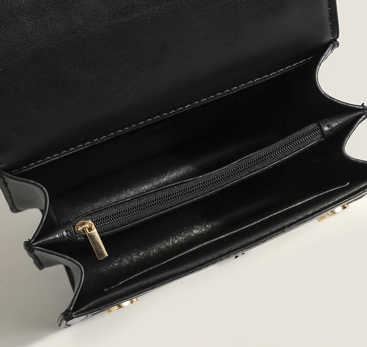 Argyle Pattern Top Handle Bag - Classic