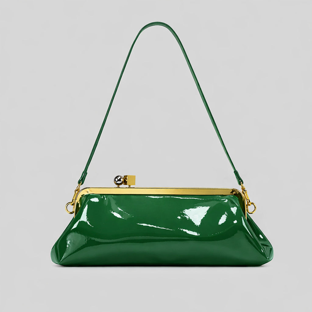 Luxury Gold Frame Clutch Shoulder Bag-TIAMMO