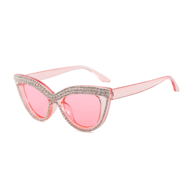 Diamond Luxe Cat-Eye Sunglasses – CRYSTALLINE