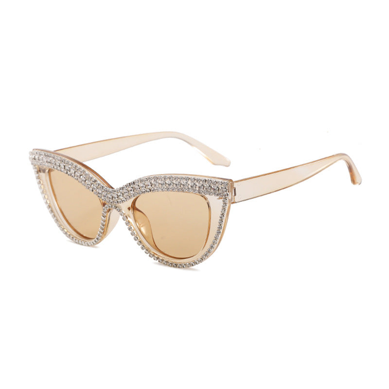 Diamond Luxe Cat-Eye Sunglasses – CRYSTALLINE