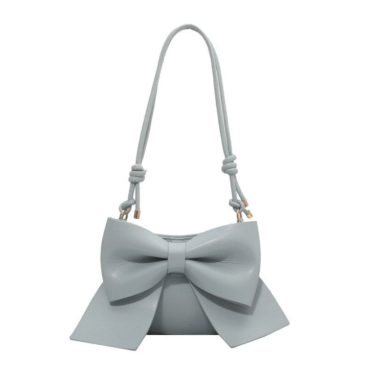 bow-accent crossbody bag with knotted strap - Aegelmaer