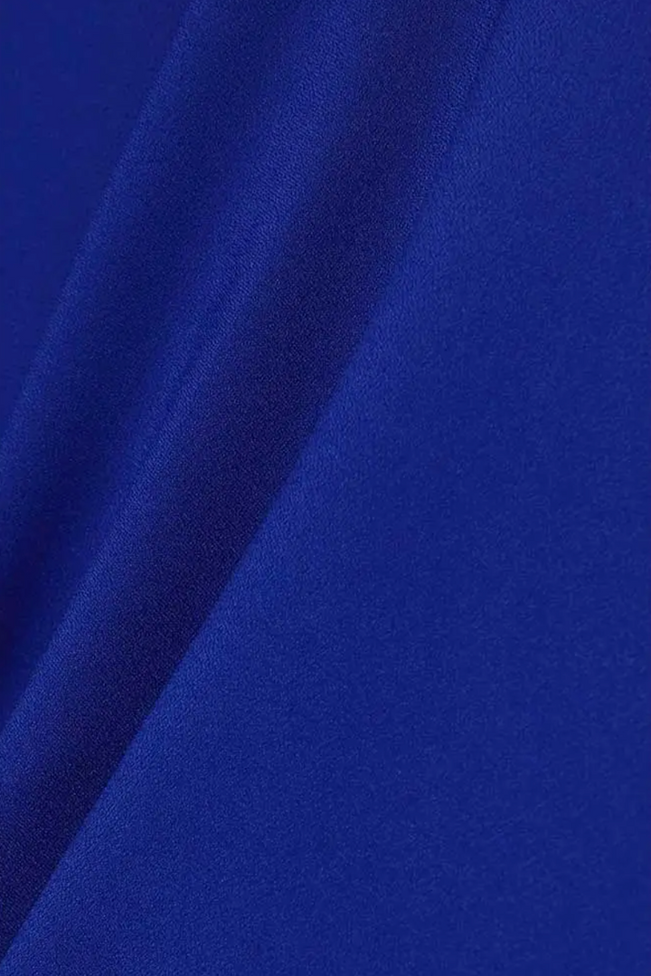 fringed kaftan gown with tie-neck – ODD- Sushali