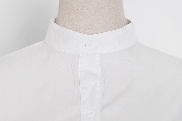 long-sleeve blouse with layered ruffle sleeves - Elspet