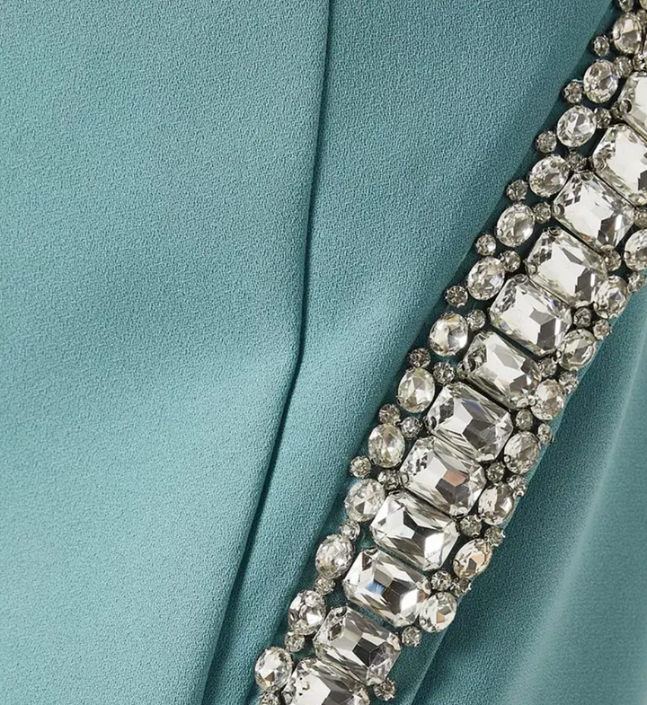 crystal-embellished high-neck gown – Logen-1