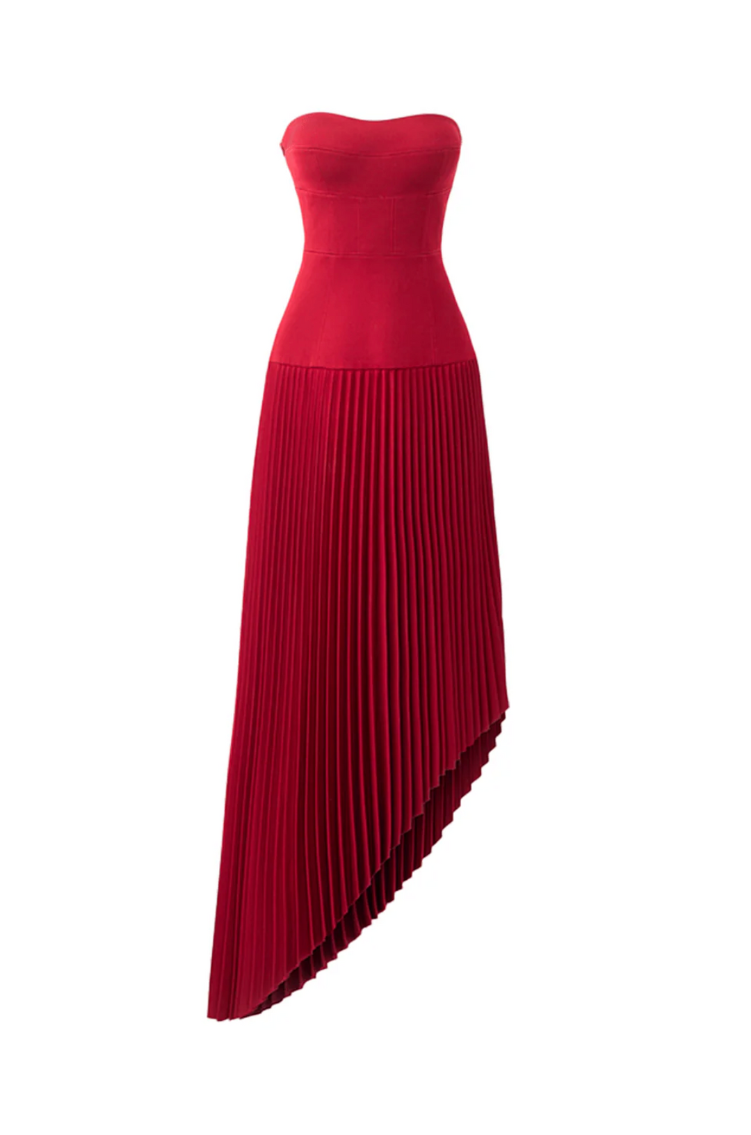cape overlay pleated midi dress – ECLIPSE