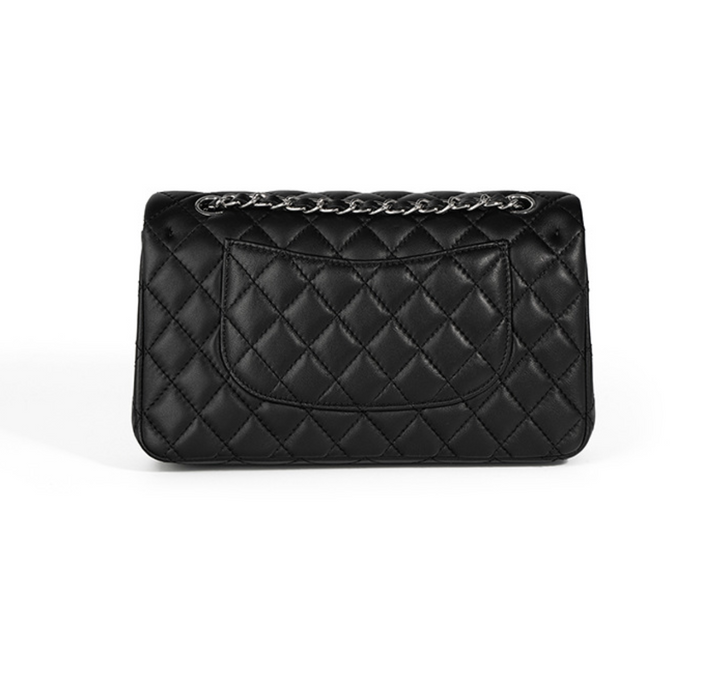 Black Quilted Chain Shoulder Bag – LUNÉVA