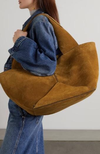oversized geometric tote bag with sculpted handles – ODD- NOTIVA