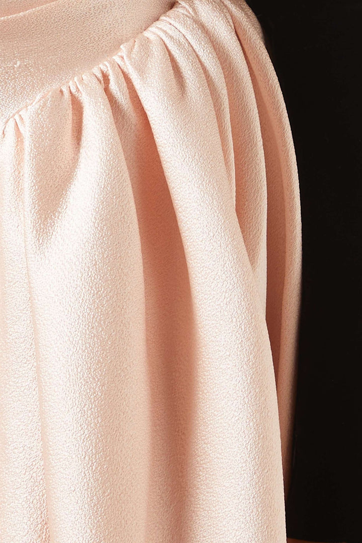 Velvet corset gown with satin pleated skirt – ÉLODIE