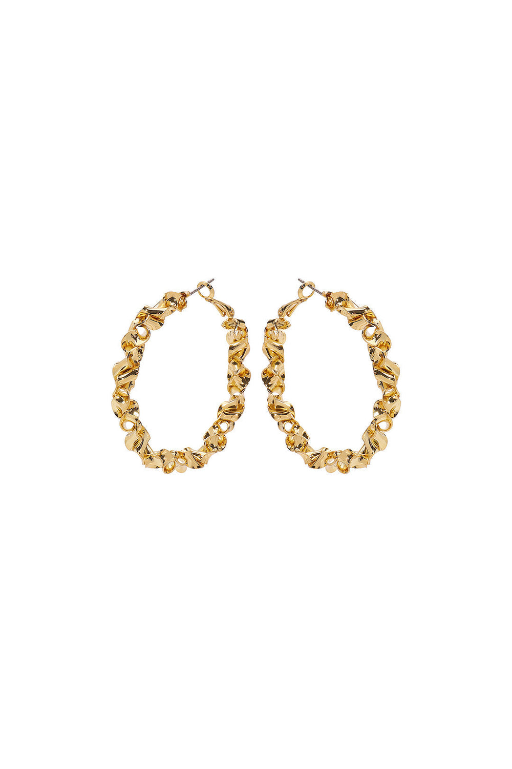 Metal Geometric Irregular Earrings